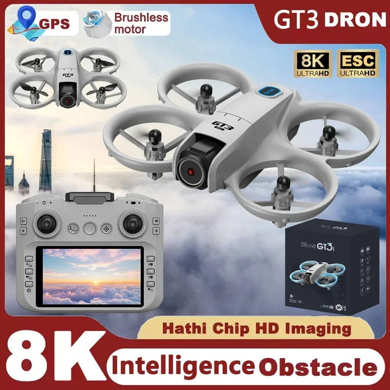 GT3ミニ新型ドローンRCクアッドコプター、8Kカメラ搭載H - Drone Gimbal Mount のレビューと価格