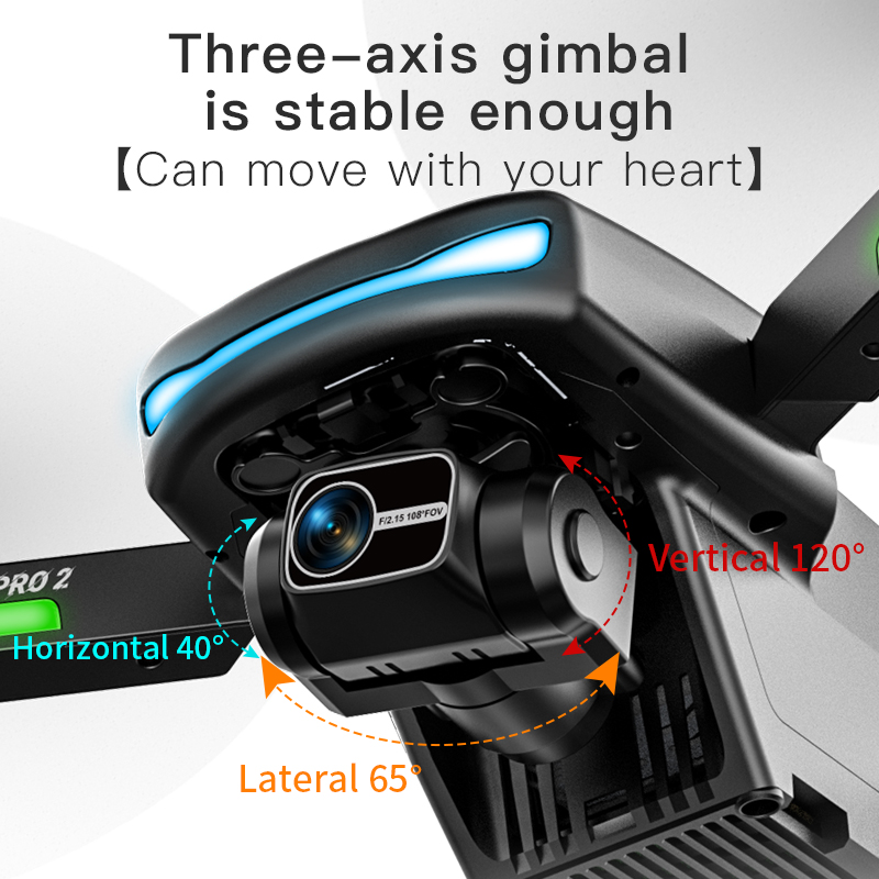 N800 PRO 2 GPS ドローン プロフェッショナル  - Drone Gimbal 3 Axis のレビューと価格
