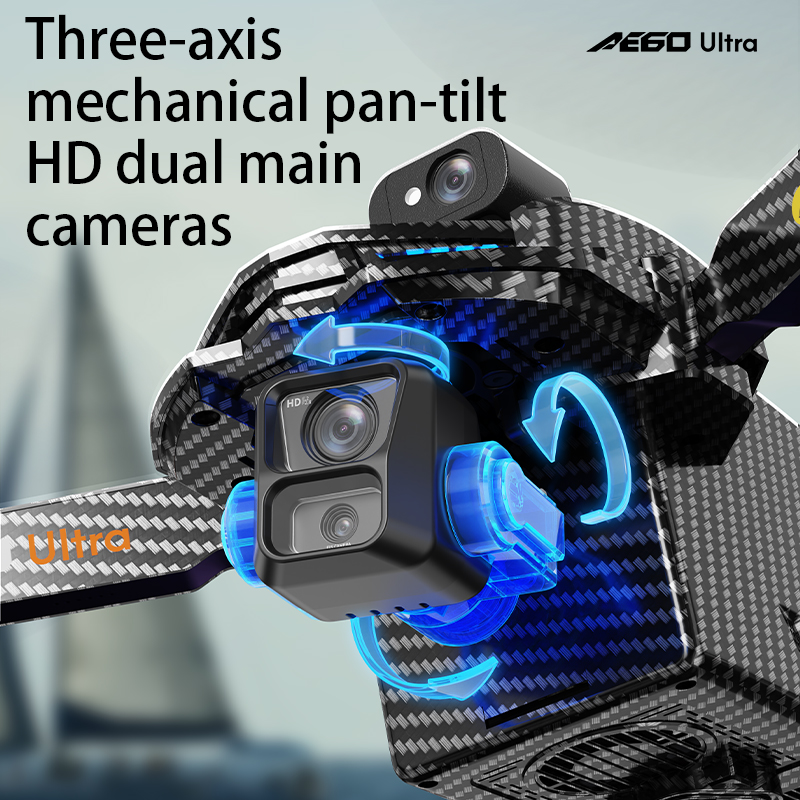 AE60 GPSドローン プロフェッショナル 8Kカメラ 3 - Drone Gimbal Brushless のレビューと価格