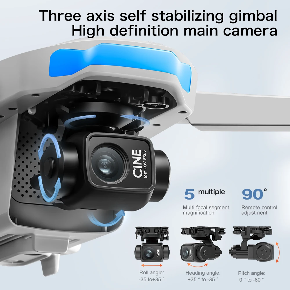Lenovo S-X1 MAX GPS ドローン 3 軸ジン - Drone Gimbal 3 Axis のレビューと価格