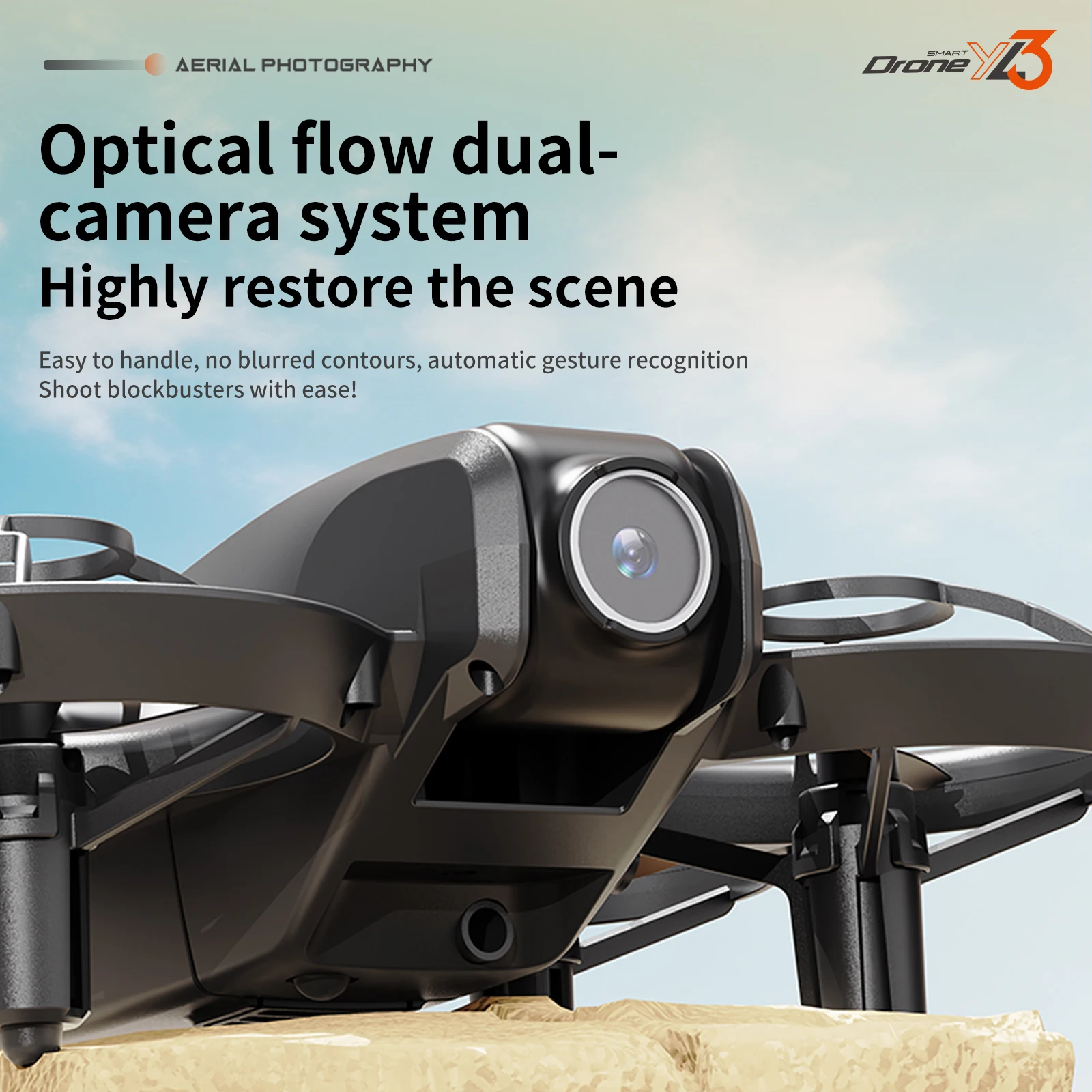 VIVO YL3 GPS ドローン 8K プロフェッショナル - Drone Gimbal Brushless のレビューと価格