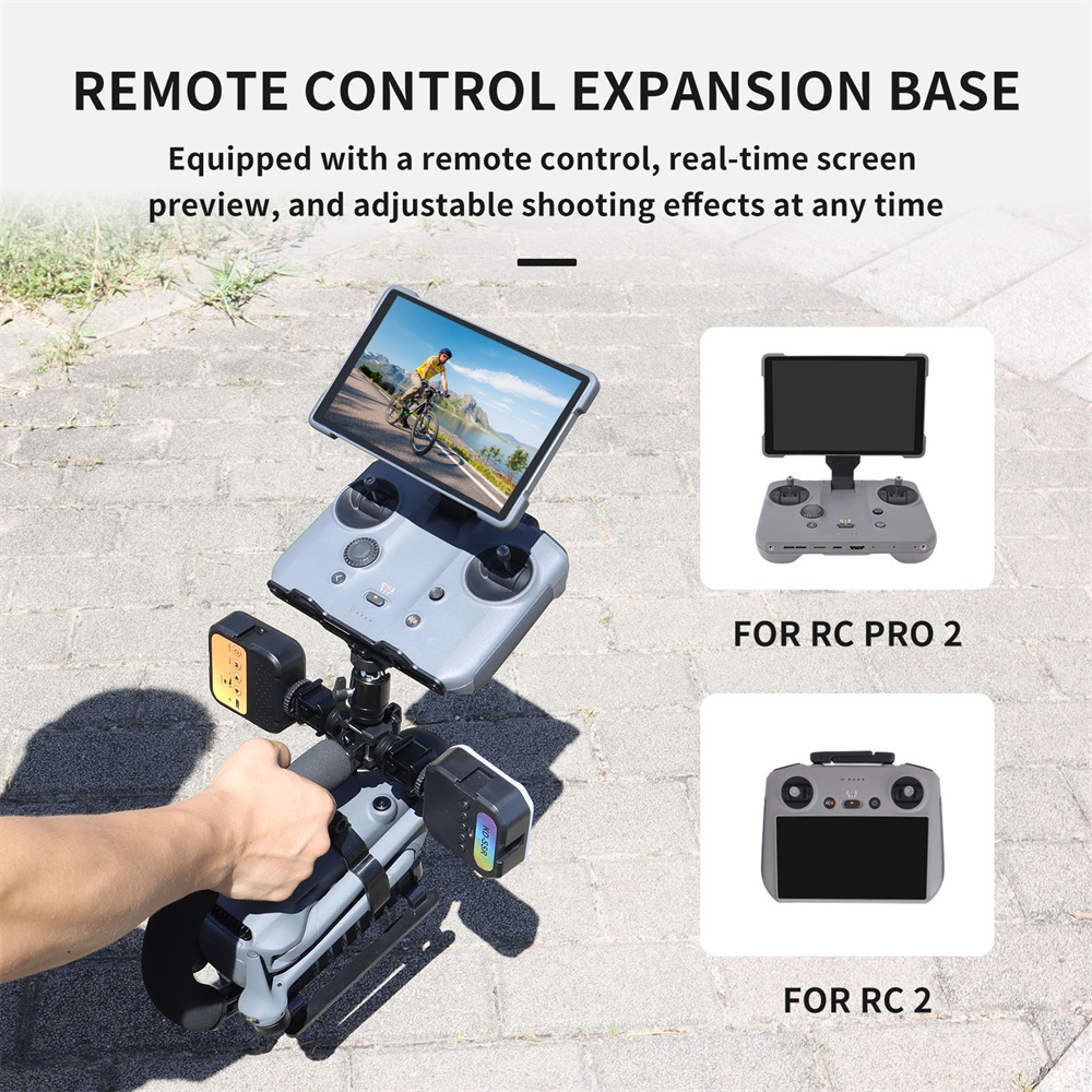 ドローンハンドヘルド撮影スタンドジンバルスタビライザーポータ - Drone Gimbal Mount のレビューと価格