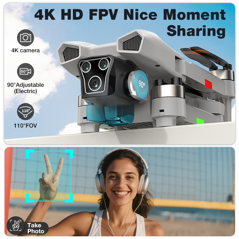 新型ホットL017プロドローン ブラシレス 3Dロール 36 - Drone Gimbal Mount のレビューと価格
