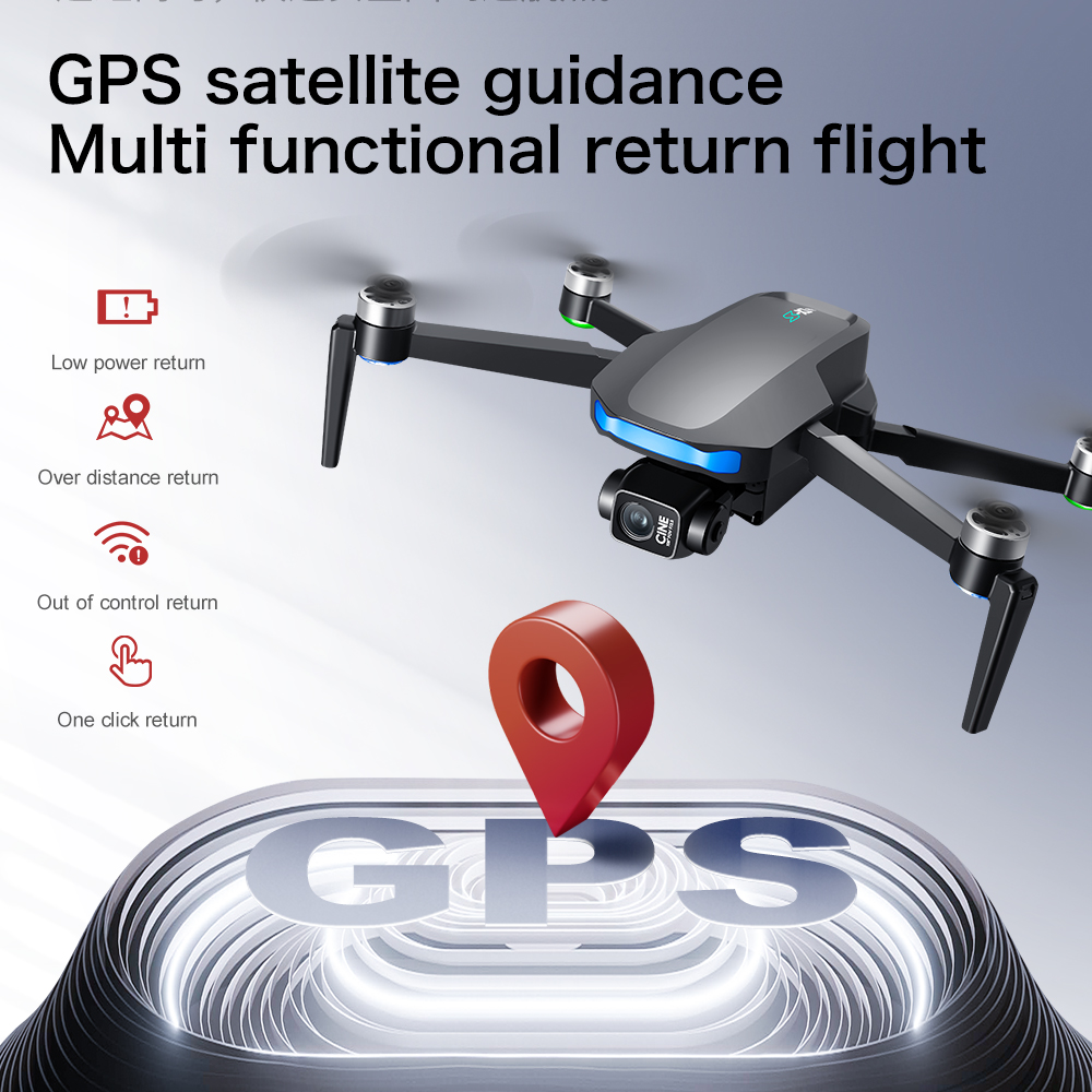 新型S-X1 MAXドローン GPS 8Kプロフェッショナル - Drone Gimbal Brushless のレビューと価格